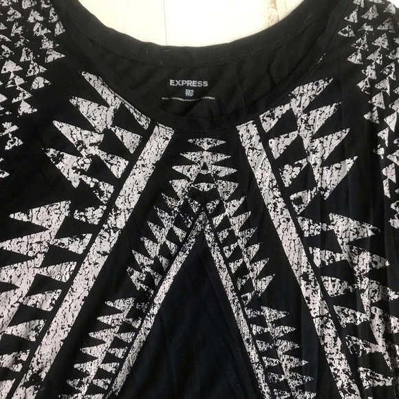 Black blouse short sleeved top - Picture 4 of 5